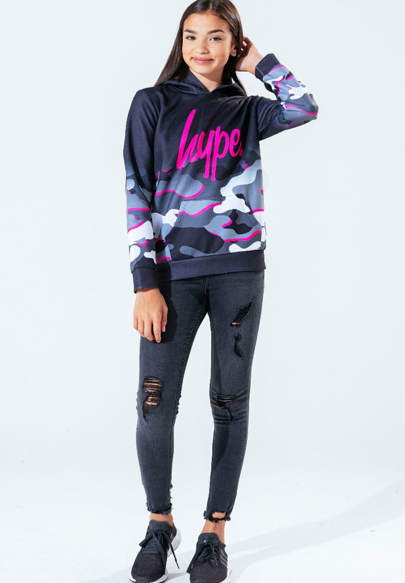 Hype Sweater donkerroze