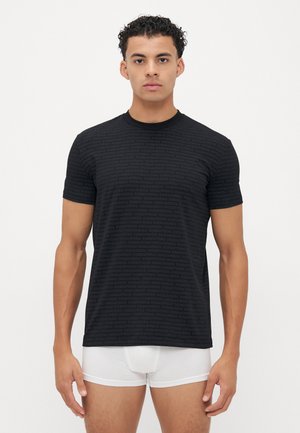 NEOCLASSIC LOGO ROUND NECK - Caraco - black