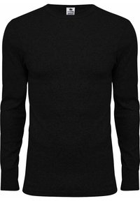 Dovre LÅNGÄRMAD - Undershirt - black