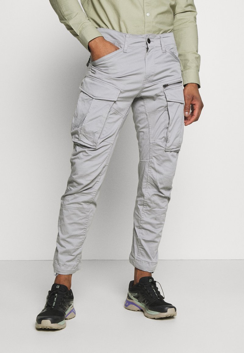 G-STAR - ROVIC ZIP TAPERED - Cargo trousers - steel grey, Enlarge