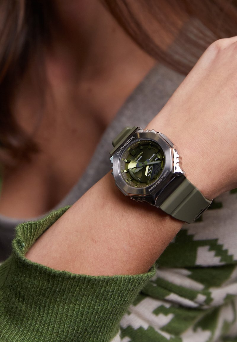 G-SHOCK - S2100 SERIES - Kronografklokke - olive green, Forstørre