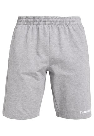 Hummel HMLGO BERMUDA - kurze Sporthose - grey melange