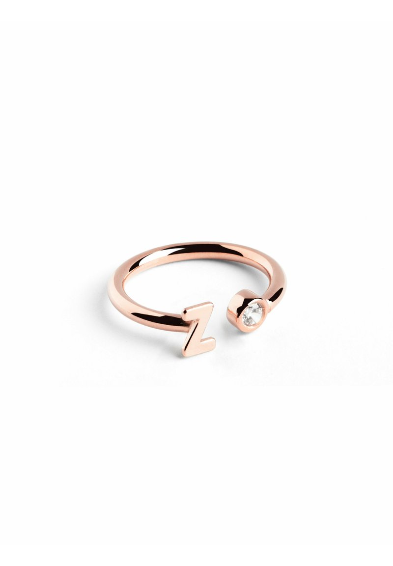 Singularu PERSONALIZADO LETTER - Anillo - letra z oro rosa
