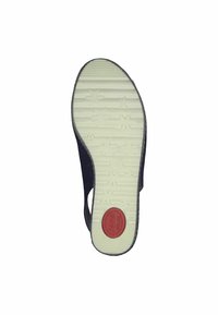 Jana Lodičky na vysokém podpatku - blue