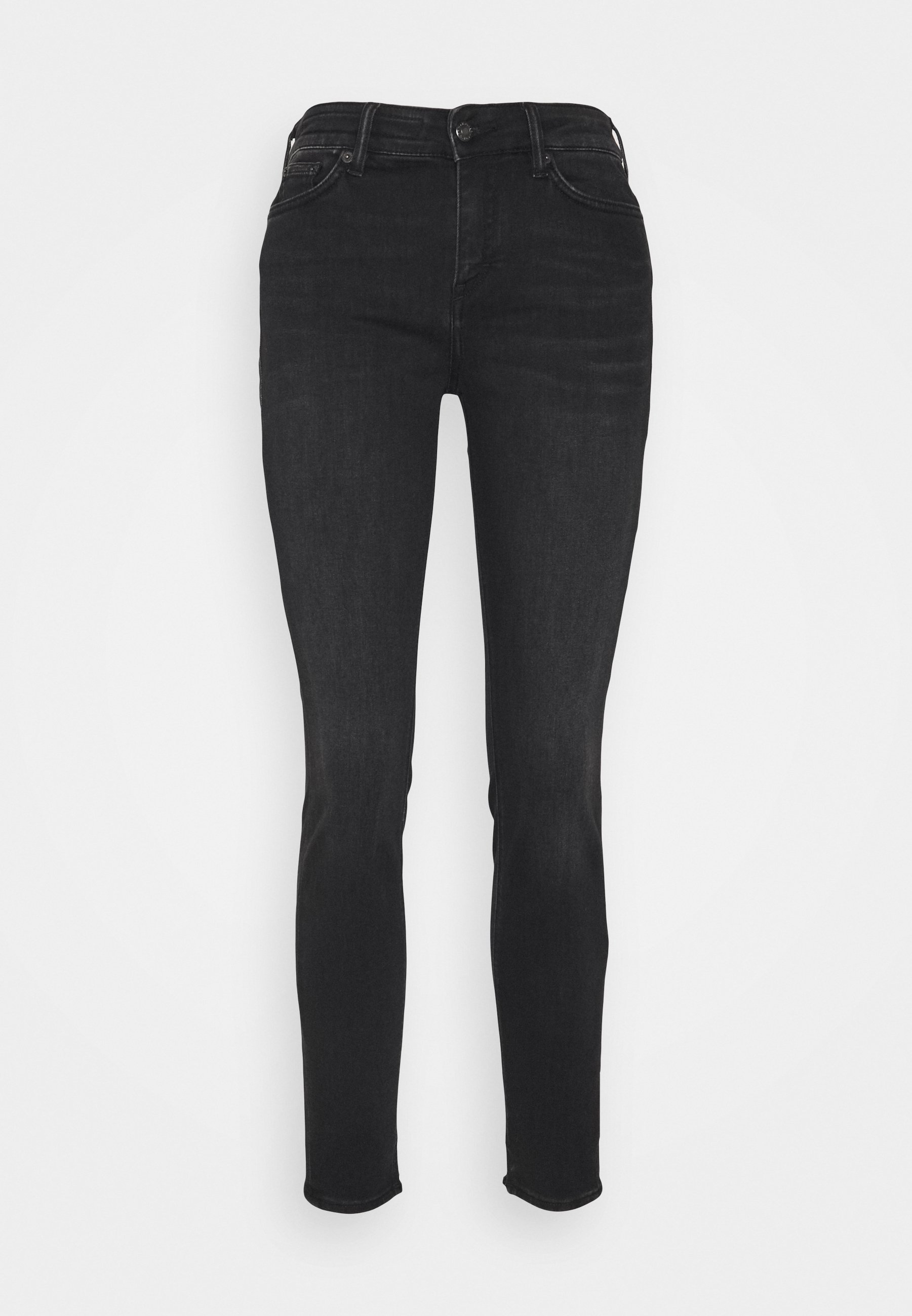 DRYKORN NEED - Jeans Skinny Fit - black/Zwart - Zalando.nl