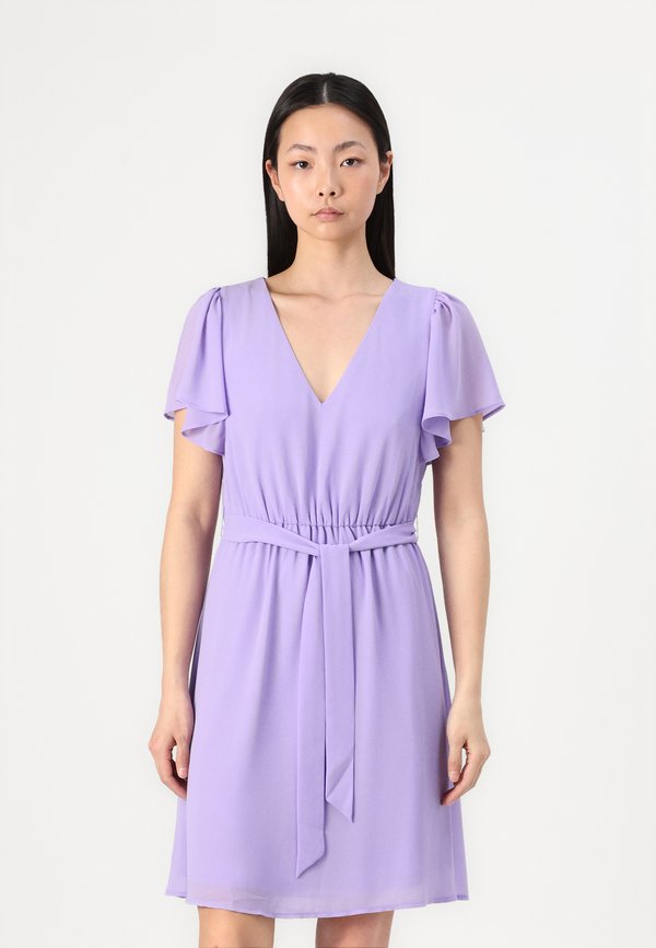 VIMICADA V NECK SHORT DRESS - Cocktailkleid/festliches Kleid - violet tulip