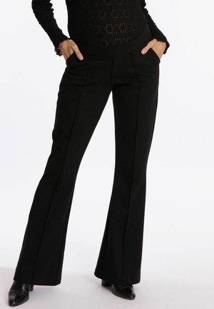 MATERNITY FLARE FABIO - Broek - black