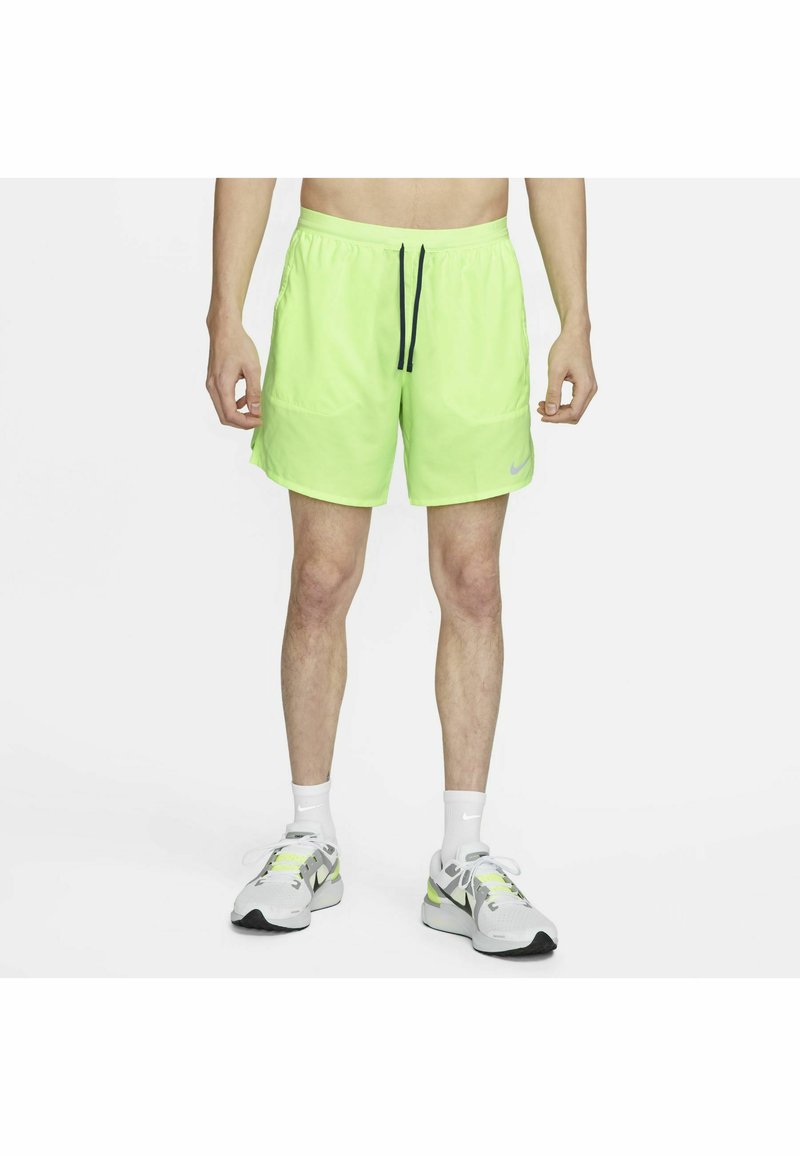 Nike Performance STRIDE SHORT - Calções desportivos - ghost green midnight navy midnight navy