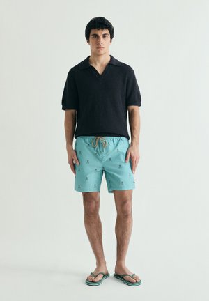 Scalpers, SCALPERS CLASSIC SKULL SWIMSUIT - Bañador corto - duck