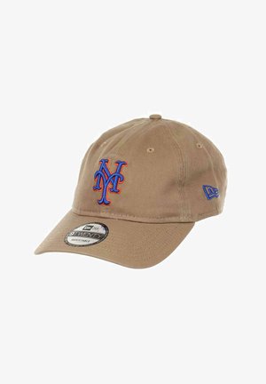 New Era YORK METS MLB TEAM 9TWENTY UNSTRUCTURED STRAPBACK - Cap - braun