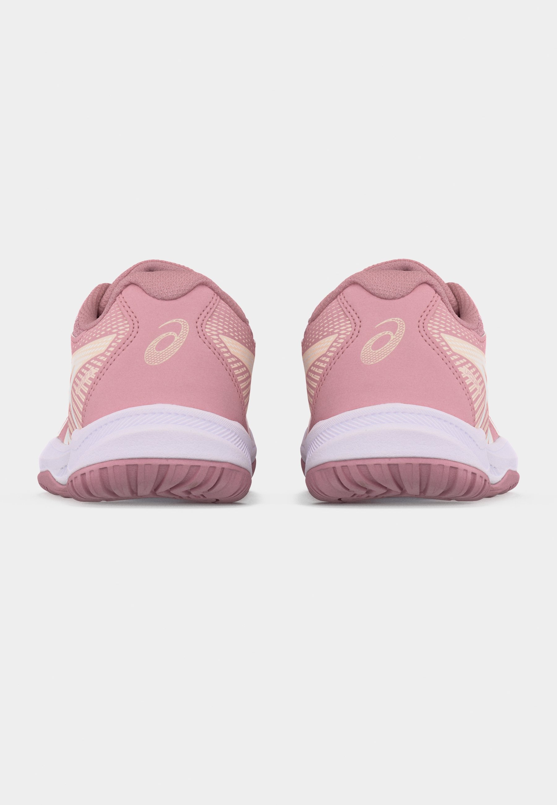 ASICS UPCOURT UNISEX - Handball shoes - morganite/white/light pink