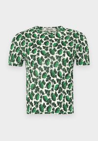 SHORT SLEEVE  - Print T-shirt - indian green