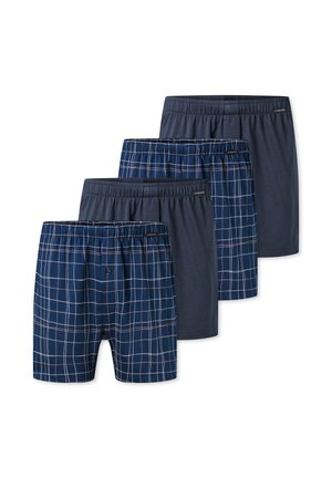 4ER PACK - Boxershorts - blau
