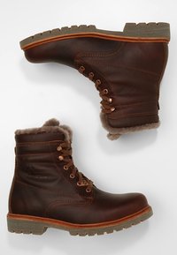 Panama Jack Šněrovací kotníkové boty - dark brown