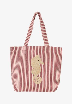 FatFace, STRIPE SEAHORSE TOTE BAG . - Shopping Bag - red