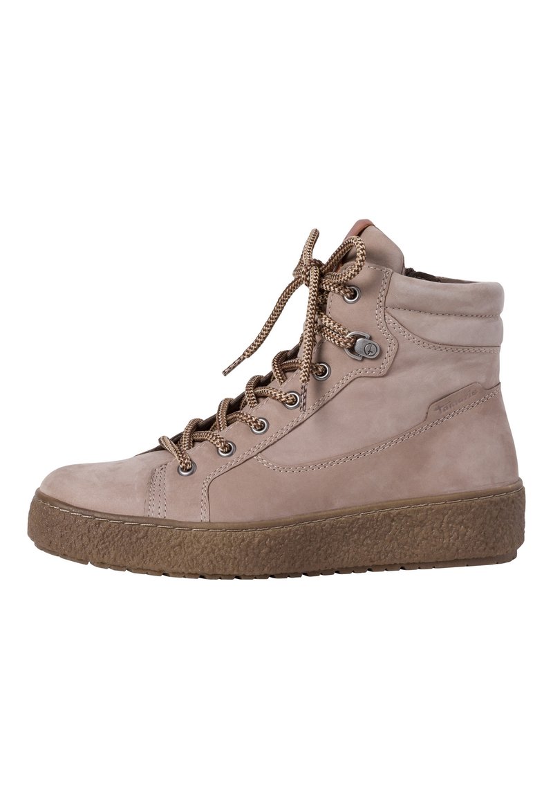 Tamaris Botines con cordones - brown