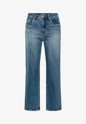 Gestuz, JADE - Straight leg jeans - washed mid blue