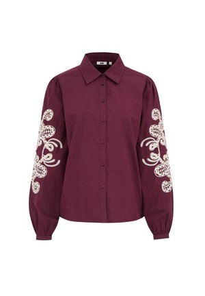 WE Fashion Blus - burgundy red