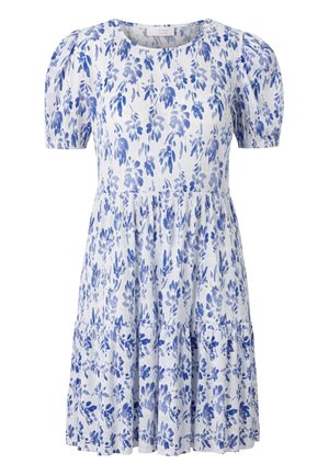 Rich & Royal PLISSIERTEM - Rochie de zi - cotton blue