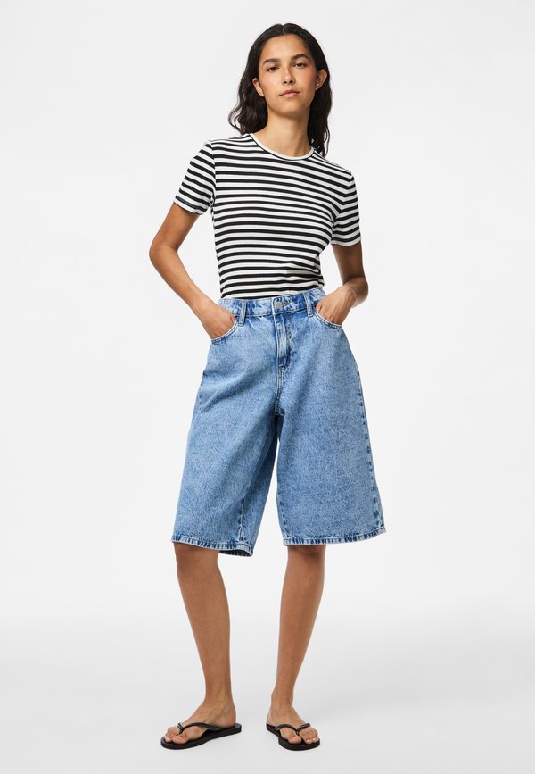 PCSKY JORTS - Denim shorts3