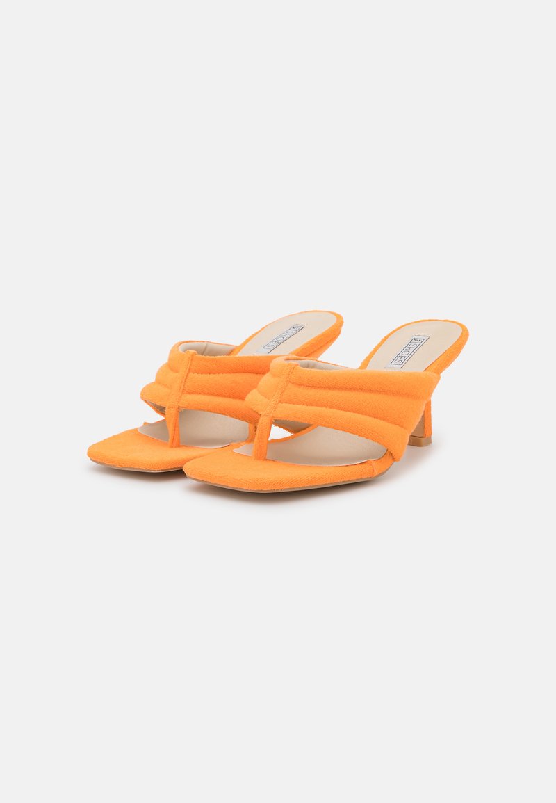 Damen Sneaker | Nly by Nelly DREAM THONG HEEL Pantolette hoch orange - TQ55125 Damen Sneaker | Nly by Nelly DREAM THONG HEEL Pantolette hoch orange - TQ55125