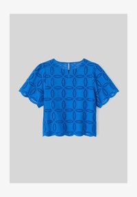 Sélectionné, bleu moyen