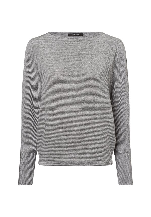 Strickpullover - hellgrau