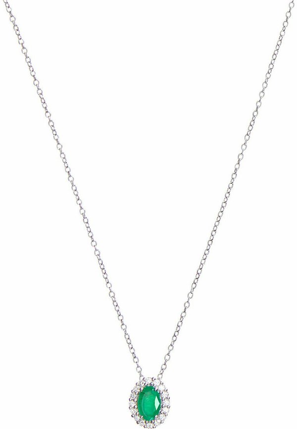 DIAMANT - Halskette - smaragdfarben