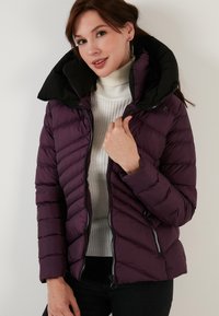 LELA - SLIM FIT - Ziemas jaka - purple Miniatūras attēls 1