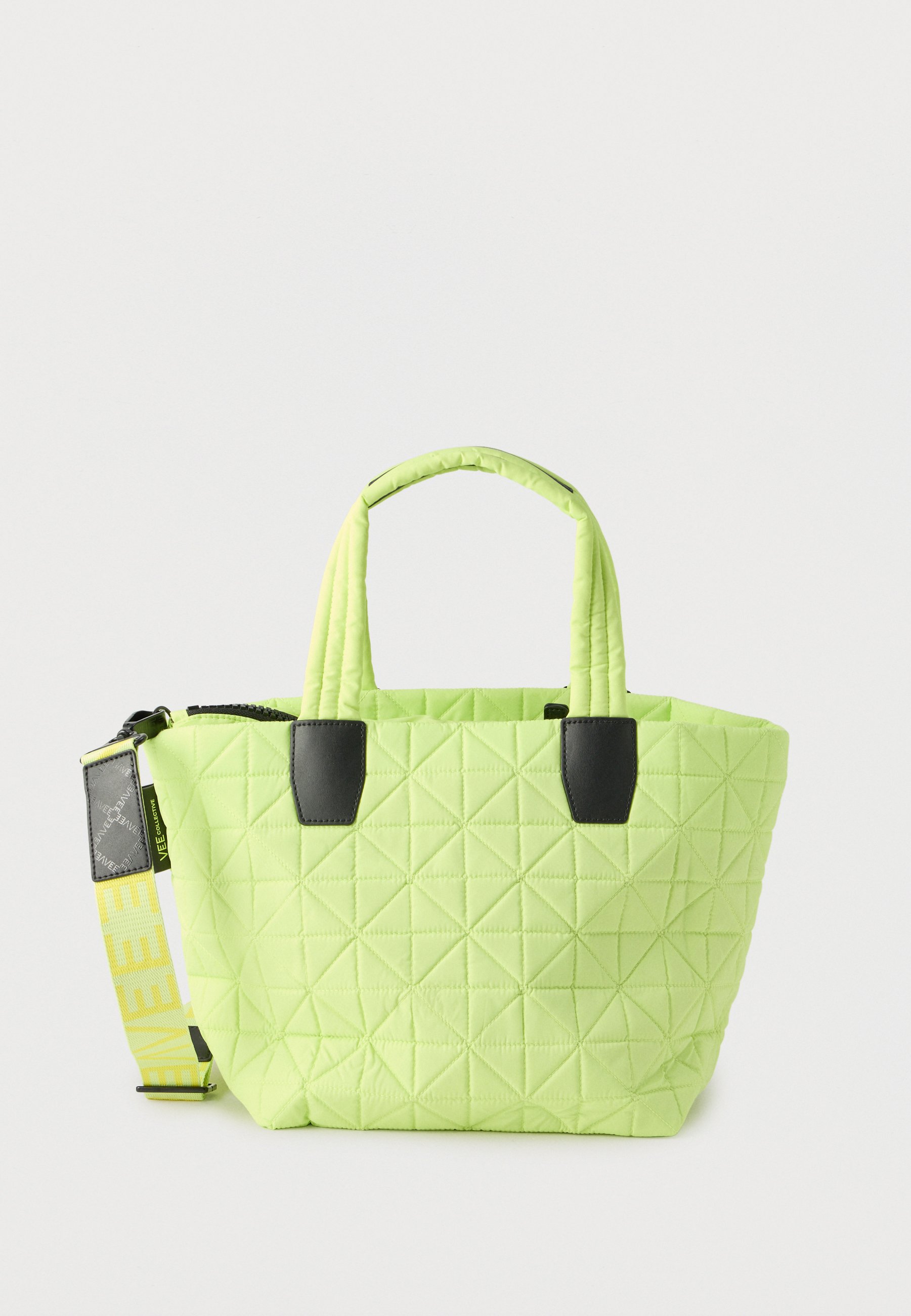 Vee Collective TOTE SMALL - Tote bag - lime light/neon yellow
