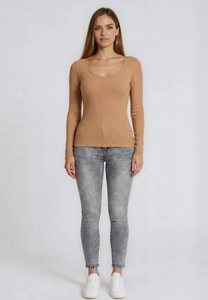 Cloud 5ive Langærmet T-shirt - camel