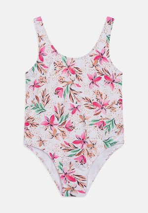 HAPPY TROPICAL ONE PIECE - Baddräkt - rose/white