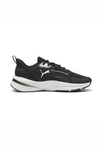 Puma PWRFRAME TR 3 - Hardloopschoenen voor op de weg - black- white-strong gray