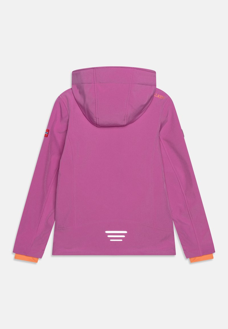 TROLLKIDS Fleece jacket mallow pink/papaya/lilac