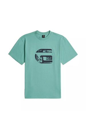 G-STAR, ICON GRAPHIC - T-shirt imprimé - mineral blue