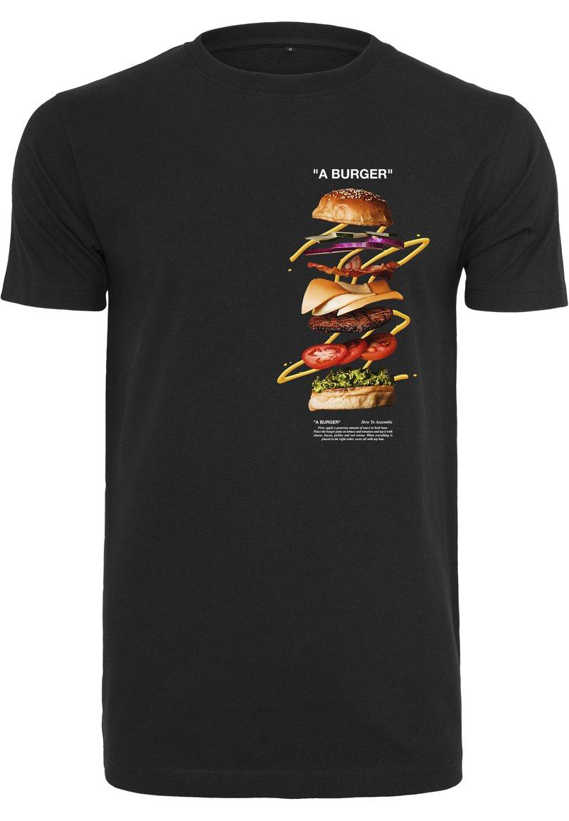Mister Tee - A BURGER  - Camiseta estampada - black, Ampliar