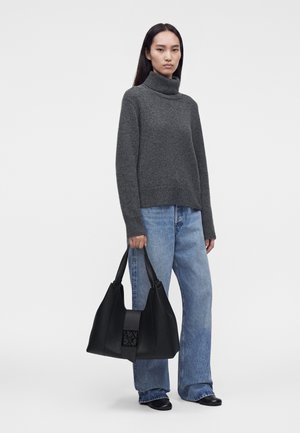 Armani Exchange, Shopping Bag - black