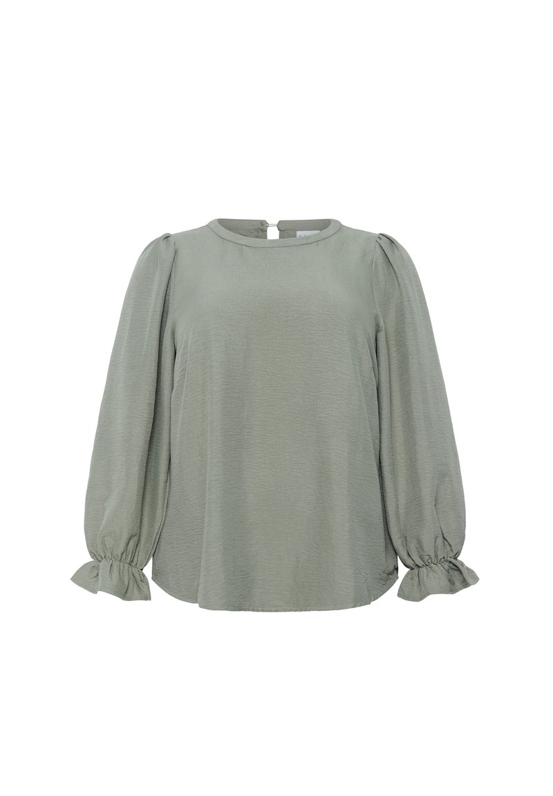 Kaffe Curve Blouse olijfgroen