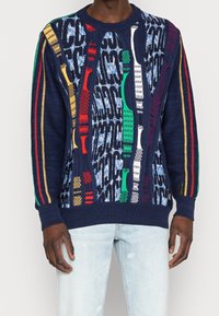 Carlo Colucci Strickpullover - dark blue