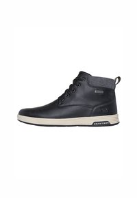 Botines con cordones - black