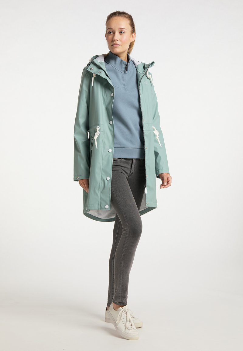Damen Leichte Jacken | ICEBOUND ICEBOUND URBAN RAIN Regenjacke / wasserabweisende Jacke rauchmint/mint - TT02951 Damen Leichte Jacken | ICEBOUND ICEBOUND URBAN RAIN Regenjacke / wasserabweisende Jacke rauchmint/mint - TT02951