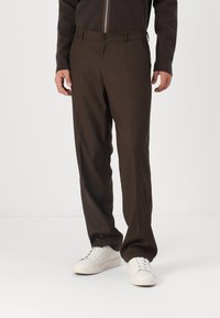 Samsøe Samsøe - NOAH TROUSERS - Kelnės - turkish coffee Miniatiūros vaizdas 1