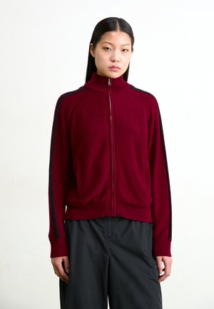 Obey Clothing FRANKIE TRACK - Vest - wine