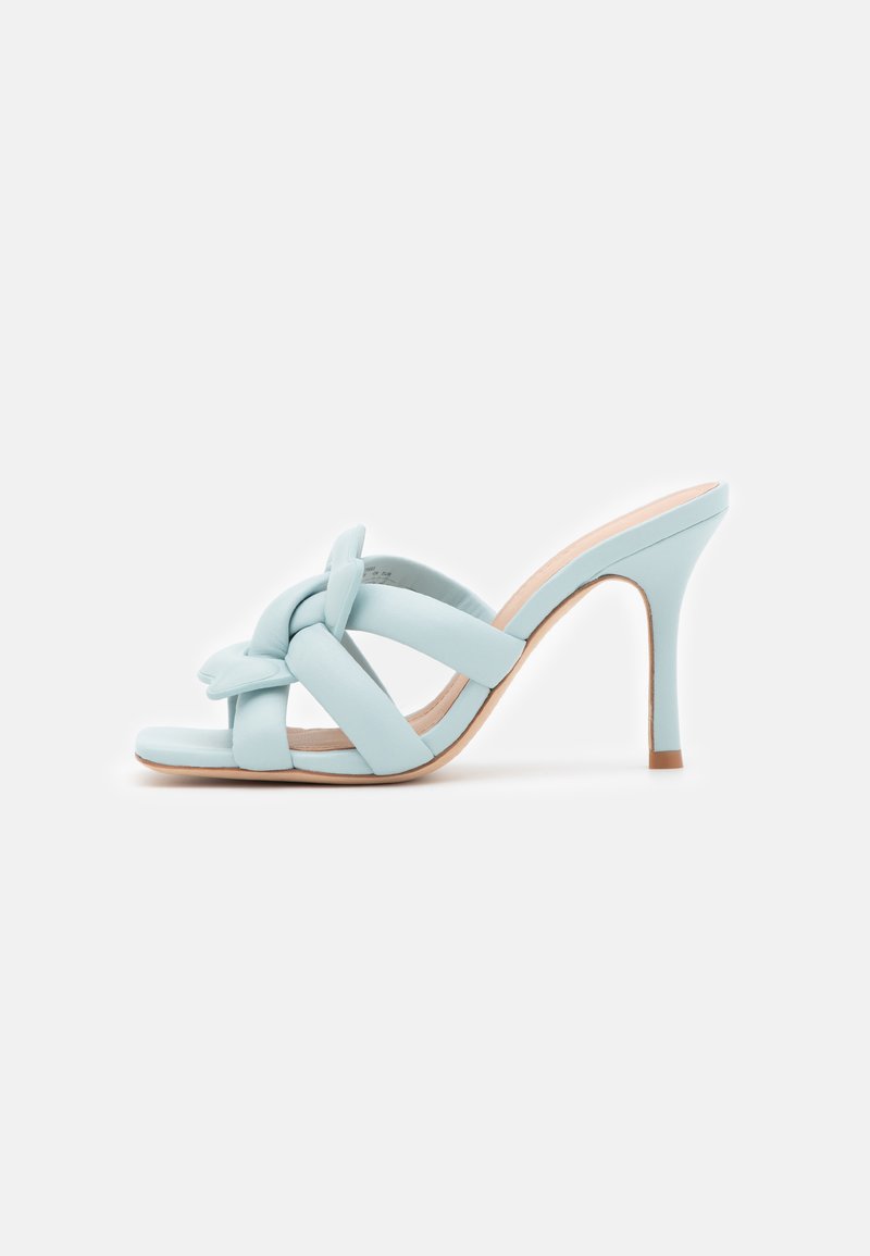 Coach Muiltjes met hak lichtgroen