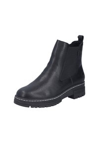 Rieker Bottines à plateau - schwarz