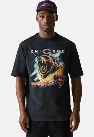 CHICAGO BEARS - Print T-shirt - black