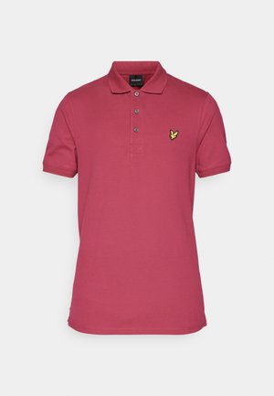 Lyle & Scott PLAIN  - Polo marškinėliai - rich burgundy