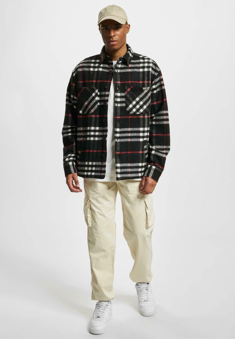 Kariertes Hemd Hemd Mit Jacke Flanellhemd Karierte Hemd Jacke DEF