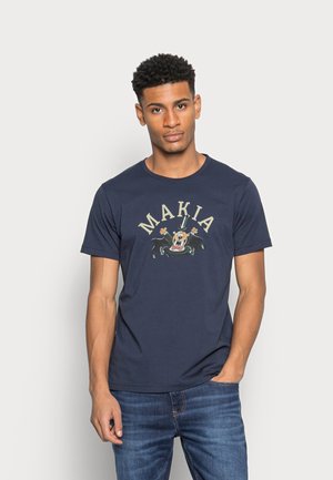 MAKIA X MAURI KUNNAS VAMPIRE - Printtipaita - dark blue