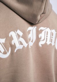 Dropsize HEAVY CRIME  - Sweat à capuche - silvermink